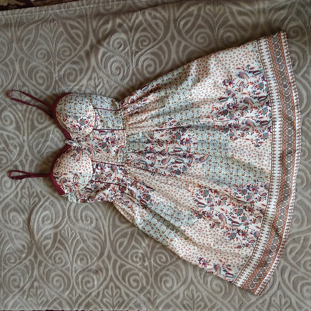 Corset Like Colorful Dress size Small